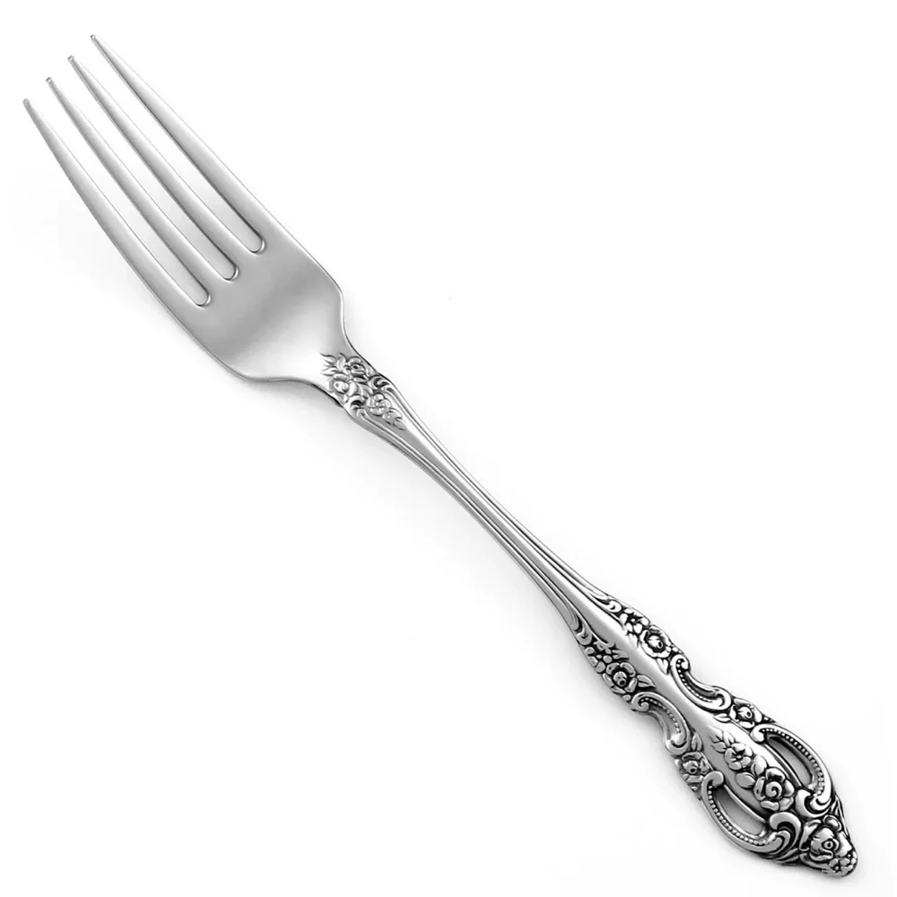 Oneida SSS Stainless Silverware RENOIR PEMBROOKE Dinner Fork 7 1/4”